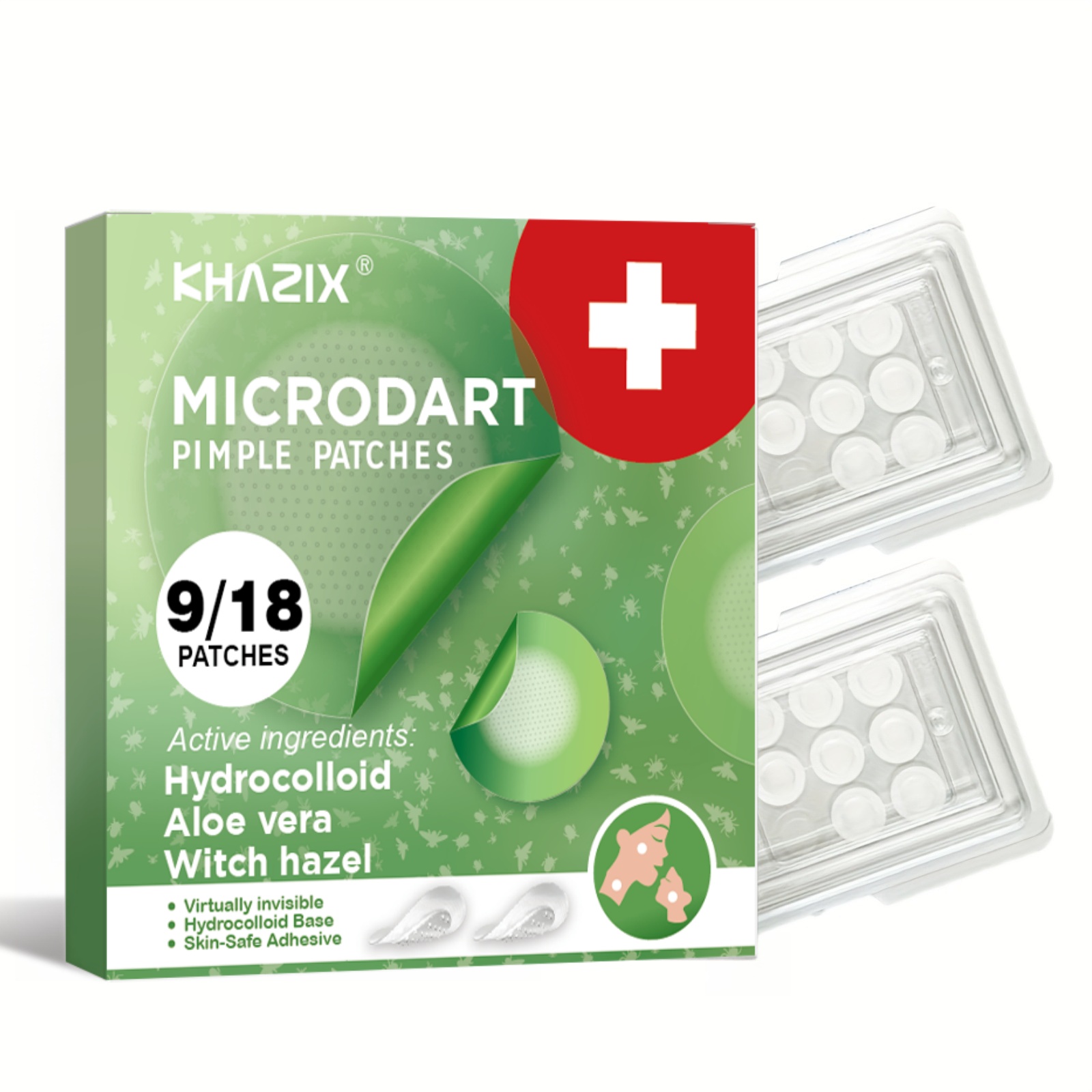 Face Moisturizer - Пластыри от прыщей Overnight Micro-Dart —