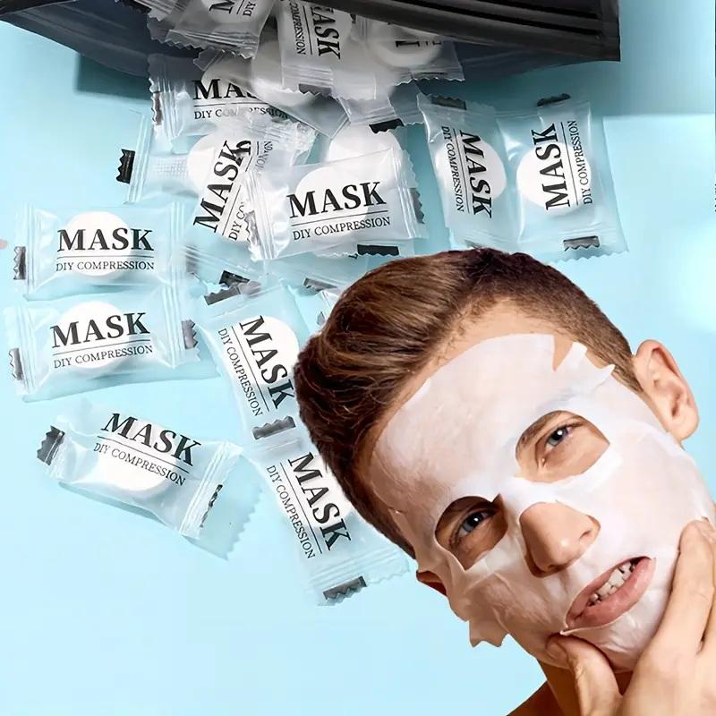 Face Mask Skincare - 100 шт. одноразовых сжатых масок для