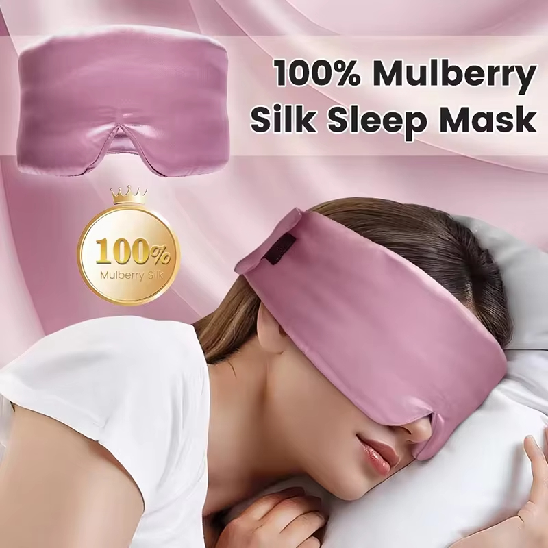 Skincare Glowing - Дышащая маска для сна, блокирующая свет,