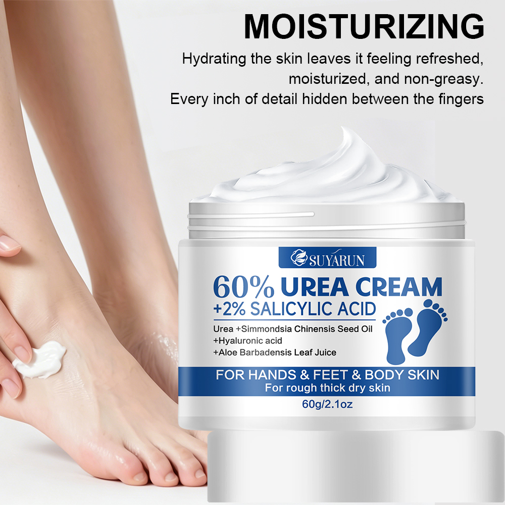 SUYARUN 60% мочевина + 2% сали – обзор и цена Urea Foot Cream