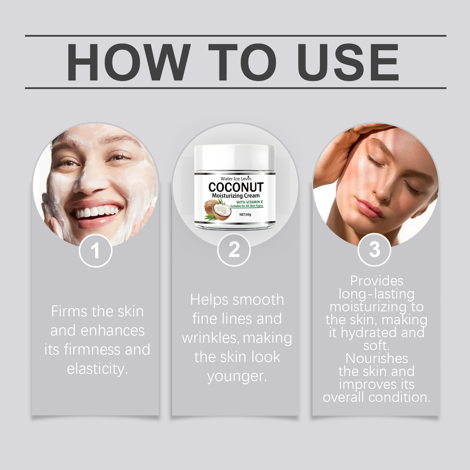 50 г увлажняющего крема с коко – обзор и цена Skincare Glowing