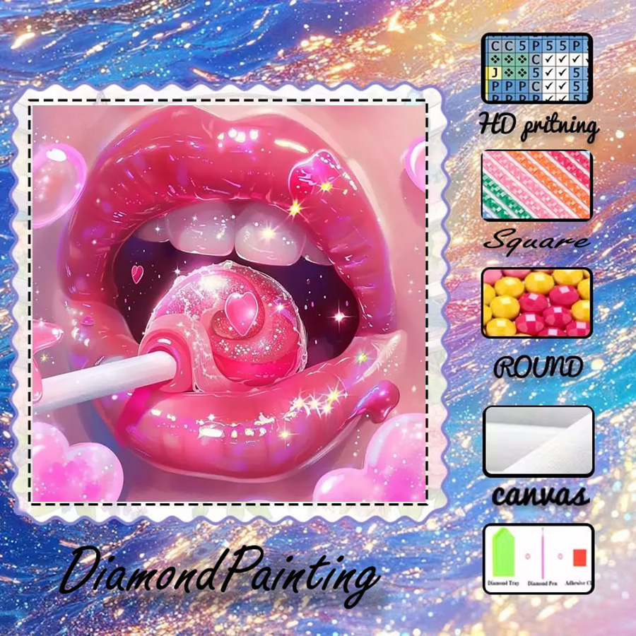 1 шт. - 5D-DIY - Флокированная – обзор и цена Lip Balm